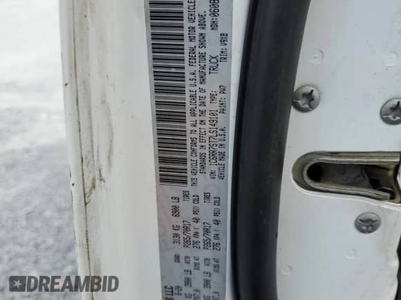 2020 Ram 1500 Tradesman z VIN 1C6RR7ST7LS149101, wystawiony jako Copart lot #64644365 z przebiegiem 135 573 mil mil oraz Szkoda całkowita • Salvage title. Historia ofert i sprzedaży dostępna na DreamBid. Obrazek 12.