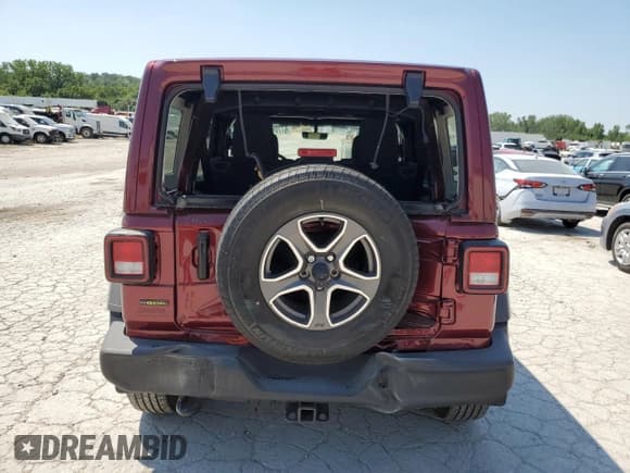 ✅ 2021 Jeep Wrangler Unlimited Sport S • VIN: 1C4HJXDM2MW859115 • Lot: 67709535. Listed on Copart with 34,453 mi. Free auction sales archive from the USA and detailed vehicle history report at DreamBid. Image 6.