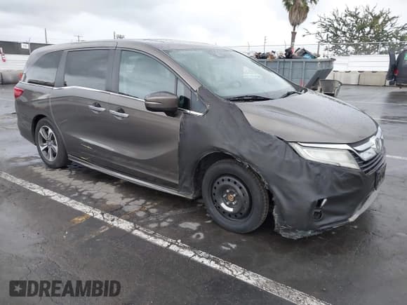 ✅ 2018 Honda Odyssey Touring • VIN: 5FNRL6H84JB090462 • Lot: 43736705. Wystawiony na IAAI z przebiegiem 316 413 mil. Bezpłatny archiwum sprzedaży aukcyjnych z USA i szczegółowy raport historii pojazdu na DreamBid. Zdjęcie 1.