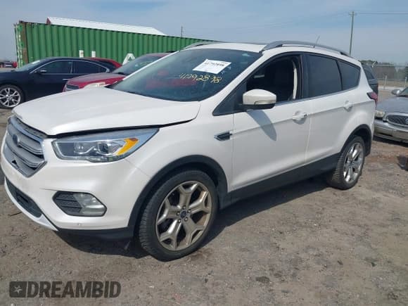 ✅ 2019 Ford Escape Titanium • VIN: 1FMCU0J99KUB62389 • Lot: 41792898. Listed on IAAI with 91,534 mi. Free auction sales archive from the USA and detailed vehicle history report at DreamBid. Image 2.