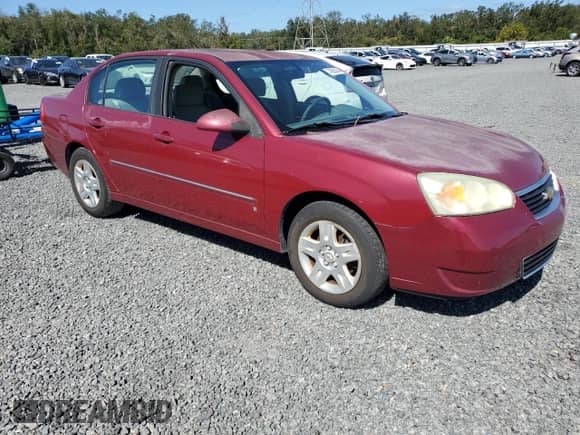 2006 Chevrolet Malibu 2LT with VIN 1G1ZT51846F287972, listed as a Copart auction lot 74553054 with Not provided miles and Salvage title. Bid and sale history available at DreamBid. Image 4.