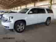 2019 Chevrolet Suburban LT z VIN 1GNSCHKC2KR361855, wystawiony jako Copart lot #84461665 z przebiegiem 80 103 mil mil oraz Szkoda całkowita • Salvage title. Historia ofert i sprzedaży dostępna na DreamBid. Obrazek 1.