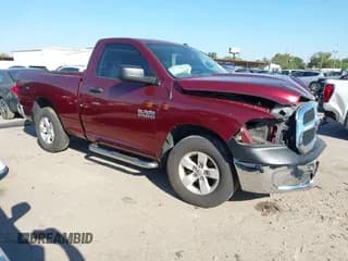 ✅ 2018 Ram 1500 Tradesman • VIN: 3C6JR6AG3JG246439 • Lot: 43305781. Listed on IAAI with 59,414 mi. Free auction sales archive from the USA and detailed vehicle history report at DreamBid. Image 1.