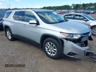 ✅ 2021 Chevrolet Traverse LT • VIN: 1GNEVHKW7MJ106833 • Lot: 43079790. Wystawiony na IAAI z przebiegiem 108 061 mil. Bezpłatny archiwum sprzedaży aukcyjnych z USA i szczegółowy raport historii pojazdu na DreamBid. Zdjęcie 1.