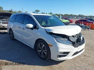 ✅ 2019 Honda Odyssey Elite • VIN: 5FNRL6H93KB105690 • Lot: 43663084. Listed on IAAI with 85,857 mi. Free auction sales archive from the USA and detailed vehicle history report at DreamBid. Image 1.