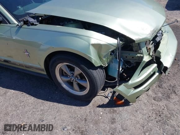 ✅ 2006 Ford Mustang Standard • VIN: 1ZVFT80N865260070 • Lot: 41822313. Listed on IAAI with 153,623 mi. Free auction sales archive from the USA and detailed vehicle history report at DreamBid. Image 13.