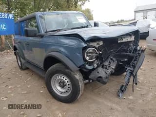 ✅ 2025 Ford Bronco • VIN: 1FMDE6BHXSLA94457 • Lot: 43460750. Listed on IAAI with 2,283 mi. Free auction sales archive from the USA and detailed vehicle history report at DreamBid. Image 1.