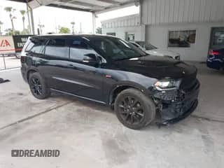 2018 Dodge Durango R/T with VIN 1C4SDJCT6JC158156, listed as a IAAI auction lot 43168189 with 89,000 mi miles and . Bid and sale history available at DreamBid. Image 1.