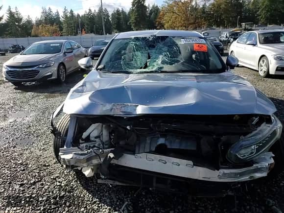 2021 Honda Accord with VIN 1HGCV3F14MA014792, listed as a Copart auction lot 90296835 with Not provided miles and Salvage title. Bid and sale history available at DreamBid. Image 13.