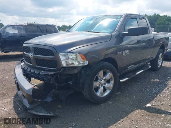 2019 Ram 1500 Tradesman with VIN 1C6RR7FT2KS615137, listed as a IAAI auction lot 42632449 with 22,683 mi miles and . Bid and sale history available at DreamBid. Image 2.