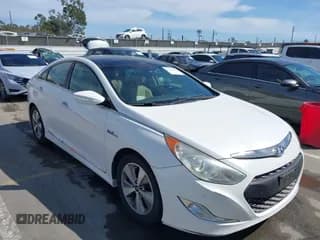 ✅ 2012 Hyundai Sonata Hybrid • VIN: KMHEC4A42CA034277 • Lot: 41771896. Listed on IAAI with 92,546 mi. Free auction sales archive from the USA and detailed vehicle history report at DreamBid. Image 1.
