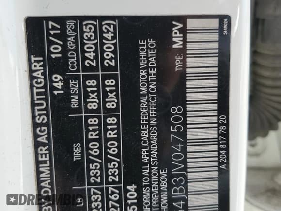 ✅ 2018 Mercedes-Benz GLC 300 • VIN: WDC0G4JB3JV047508 • Lot: 87063055. Wystawiony na Copart z przebiegiem 82 691 mil. Bezpłatny archiwum sprzedaży aukcyjnych z USA i szczegółowy raport historii pojazdu na DreamBid. Zdjęcie 13.