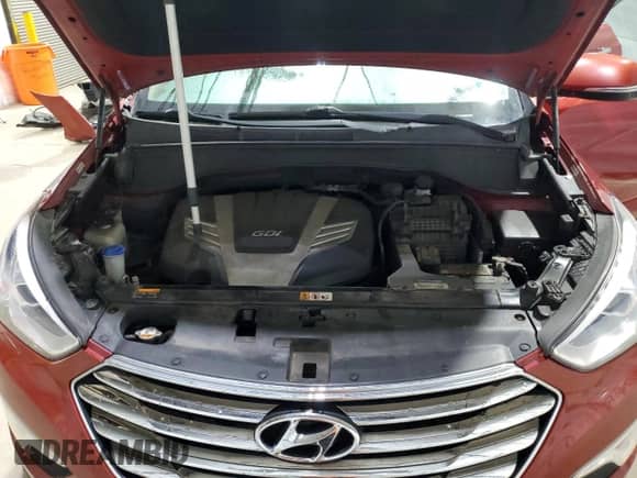 2015 Hyundai Santa Fe Limited with VIN KM8SRDHF4FU102705, listed as a Copart auction lot 91084875 with 183,317 mi miles and Salvage title. Bid and sale history available at DreamBid. Image 12.