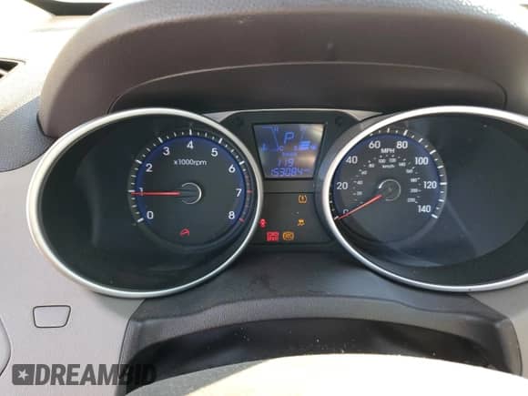 2014 Hyundai Tucson SE z VIN KM8JU3AG8EU822045, wystawiony jako Copart lot #46246845 z przebiegiem 153 084 mil mil oraz Szkoda całkowita • Salvage title. Historia ofert i sprzedaży dostępna na DreamBid. Obrazek 9.