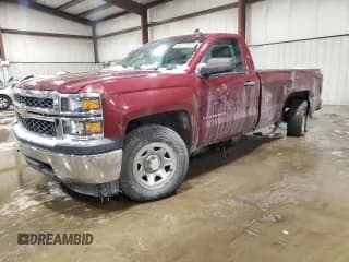 ✅ 2015 Chevrolet Silverado 1500 LS • VIN: 1GCNKPEC4FZ312788 • Lot: 88477575. Listed on Copart with 173,825 mi. Free auction sales archive from the USA and detailed vehicle history report at DreamBid. Image 1.