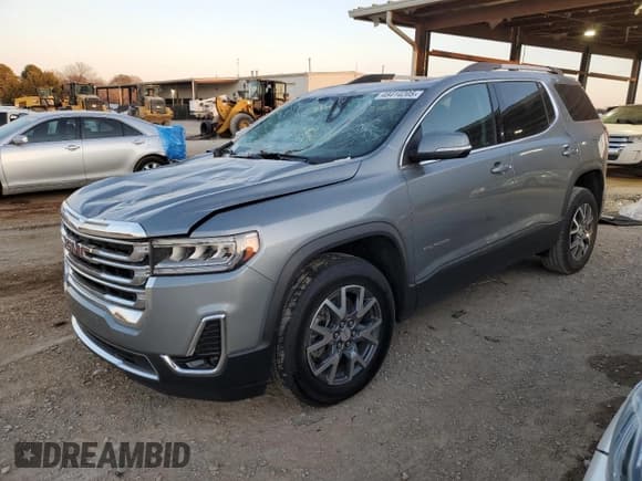 ✅ 2023 GMC Acadia SLT • VIN: 1GKKNMLS0PZ224605 • Lot: 48414205. Listed on Copart with 45,985 mi. Free auction sales archive from the USA and detailed vehicle history report at DreamBid. Image 1.