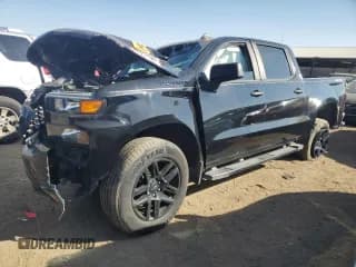 ✅ 2021 Chevrolet Silverado 1500 Custom • VIN: 1GCPYBEK5MZ211077 • Lot: 76271584. Wystawiony na Copart z przebiegiem 84 198 mil. Bezpłatny archiwum sprzedaży aukcyjnych z USA i szczegółowy raport historii pojazdu na DreamBid. Zdjęcie 1.