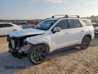 2025 Hyundai Palisade XRT z VIN KM8R34GE5SU901847, wystawiony jako Copart lot #80441475 z przebiegiem 7 416 mil mil oraz Szkoda całkowita • Salvage title. Historia ofert i sprzedaży dostępna na DreamBid. Obrazek 1.