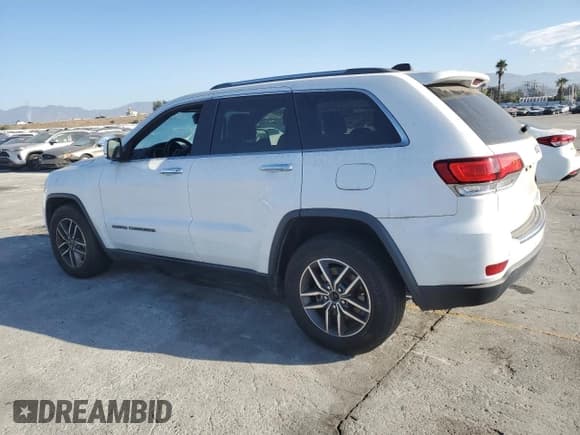 ✅ 2021 Jeep Grand Cherokee Limited • VIN: 1C4RJEBG2MC638234 • Lot: 82361815. Wystawiony na Copart z przebiegiem 53 818 mil. Bezpłatny archiwum sprzedaży aukcyjnych z USA i szczegółowy raport historii pojazdu na DreamBid. Zdjęcie 2.