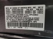 ✅ 2012 Honda CR-V EX-L • VIN: 5J6RM4H72CL056586 • Lot: 92879435. Listed on Copart with 157,861 mi. Free auction sales archive from the USA and detailed vehicle history report at DreamBid. Image 14.