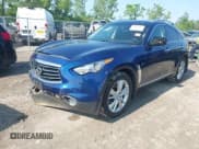 ✅ 2016 Infiniti QX70 • VIN: JN8CS1MW5GM750920 • Lot: 42461404. Listed on IAAI with 145,116 mi. Free auction sales archive from the USA and detailed vehicle history report at DreamBid. Image 2.