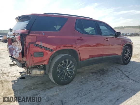 ✅ 2023 Chevrolet Traverse RS • VIN: 1GNERJKW5PJ232866 • Lot: 82217975. Listed on Copart with 61,984 mi. Free auction sales archive from the USA and detailed vehicle history report at DreamBid. Image 3.