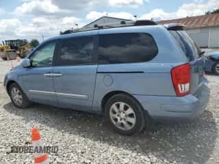 2008 Hyundai Entourage GLS z VIN KNDMC233686053031, wystawiony jako Copart lot #58337575 z przebiegiem 183 288 mil mil oraz Szkoda całkowita • Salvage title. Historia ofert i sprzedaży dostępna na DreamBid. Obrazek 2.