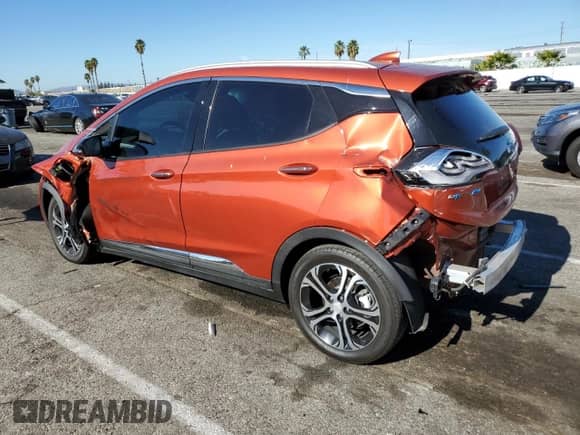 2020 Chevrolet Bolt EV Premier z VIN 1G1FZ6S00L4121276, wystawiony jako Copart lot #77810823 z przebiegiem 37 406 mil mil oraz . Historia ofert i sprzedaży dostępna na DreamBid. Obrazek 2.