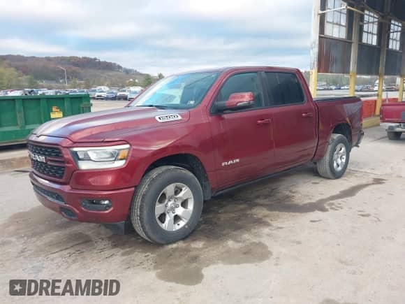 2023 Ram 1500 Lone Star с VIN 1C6SRFFT2PN646051, выставлен на аукционе IAAI как лот 43485512 с пробегом 25 963 миль миль и . История ставок и продаж доступна на DreamBid. Изображение 2.