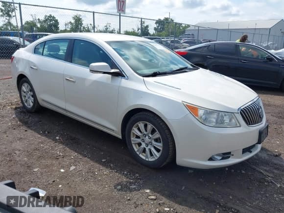 ✅ 2013 Buick LaCrosse Leather • VIN: 1G4GC5ER4DF296973 • Lot: 42963776. Listed on IAAI with 169,284 mi. Free auction sales archive from the USA and detailed vehicle history report at DreamBid. Image 1.