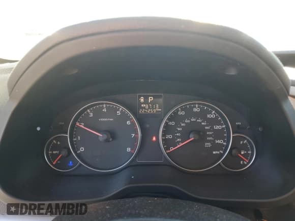 ✅ 2013 Subaru Outback Premium • VIN: 4S4BRCGCXD3308437 • Lot: 90805035. Listed on Copart with 224,259 mi. Free auction sales archive from the USA and detailed vehicle history report at DreamBid. Image 9.