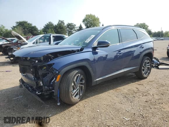 ✅ 2025 Hyundai Tucson Limited • VIN: 5NMJECDE9SH457518 • Лот: 69124005. Опубликован ранее на Copart с пробегом 5 829 миль. Бесплатный доступ к архиву аукционных продаж из США и подробный отчёт об истории автомобиля на DreamBid. Изображение 1.