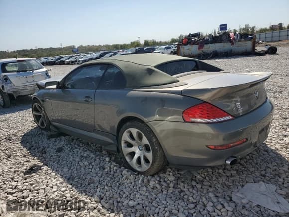 ✅ 2008 BMW 6 Series 650i • VIN: WBAEB53588CX63265 • Lot: 73681864. Listed on Copart with Not provided. Free auction sales archive from the USA and detailed vehicle history report at DreamBid. Image 2.
