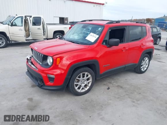 ✅ 2020 Jeep Renegade Sport • VIN: ZACNJAAB8LPL39108 • Lot: 43678734. Listed on IAAI with 114,201 mi. Free auction sales archive from the USA and detailed vehicle history report at DreamBid. Image 18.