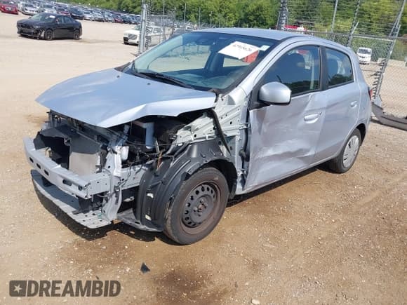 ✅ 2021 Mitsubishi Mirage ES • VIN: ML32AUHJ0MH013660 • Lot: 42965626. Listed on IAAI with 69,374 mi. Free auction sales archive from the USA and detailed vehicle history report at DreamBid. Image 18.
