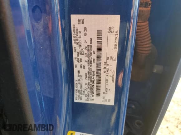 ✅ 2021 Ford Bronco First Edition • VIN: 1FMEE5EP2MLA43085 • Lot: 57164395. Listed on Copart with 9,057 mi. Free auction sales archive from the USA and detailed vehicle history report at DreamBid. Image 13.