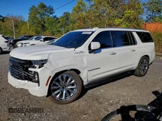 ✅ 2025 Chevrolet Suburban High Country • VIN: 1GNS6GRL9SR137022 • Lot: 95749085. Listed on Copart with 19,914 mi. Free auction sales archive from the USA and detailed vehicle history report at DreamBid. Image 1.