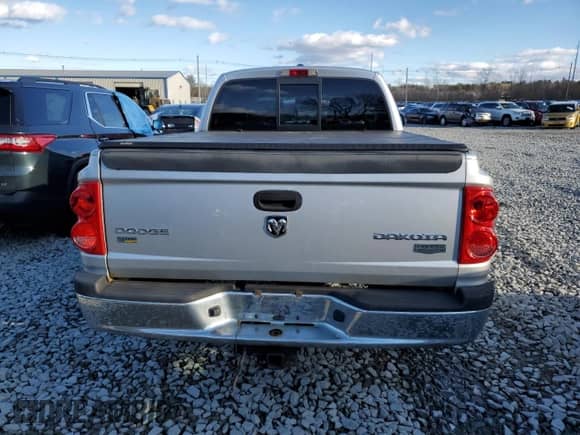 2010 Dodge Dakota Laramie with VIN 1D7RW5GP4AS118053, listed as a Copart auction lot 48143805 with 131,531 mi miles and Clean title. Bid and sale history available at DreamBid. Image 6.