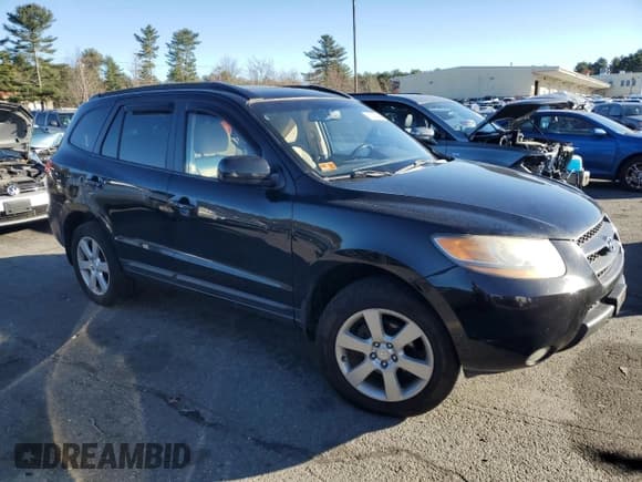 ✅ 2008 Hyundai Santa Fe SE • VIN: 5NMSH13E18H203179 • Lot: 80164844. Listed on Copart with 159,433 mi. Free auction sales archive from the USA and detailed vehicle history report at DreamBid. Image 4.