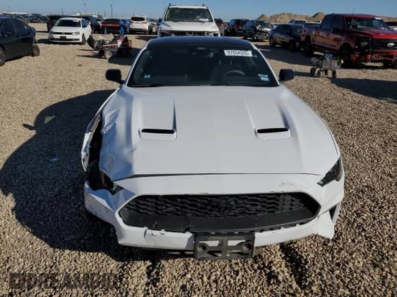 2022 Ford Mustang EcoBoost с VIN 1FA6P8TH5N5136355, выставлен на аукционе Copart как лот 87034355 с пробегом 39 968 миль миль и Списание • Salvage title. История ставок и продаж доступна на DreamBid. Изображение 5.