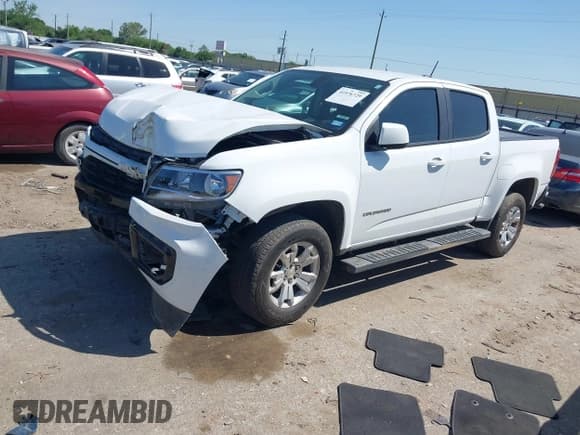 ✅ 2022 Chevrolet Colorado 2WD LT • VIN: 1GCGSCEA0N1313191 • Lot: 41976729. Listed on IAAI with 27,568 mi. Free auction sales archive from the USA and detailed vehicle history report at DreamBid. Image 17.