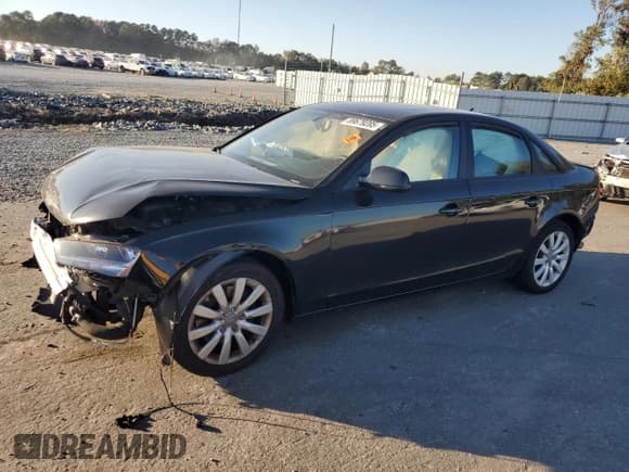 ✅ 2013 Audi A4 Premium • VIN: WAUBFAFL4DN012253 • Lot: 89679285. Listed on Copart with Not provided. Free auction sales archive from the USA and detailed vehicle history report at DreamBid. Image 1.