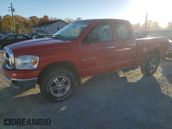 ✅ 2007 Dodge 1500 SLT • VIN: 1D7HU18N97J622314 • Лот: 77491774. Опубликован ранее на Copart с пробегом 239 682 миль. Бесплатный доступ к архиву аукционных продаж из США и подробный отчёт об истории автомобиля на DreamBid. Изображение 1.