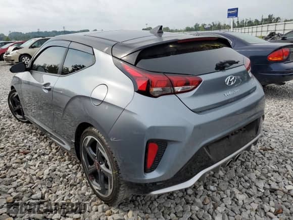 2020 Hyundai Veloster Turbo Ultimate z VIN KMHTH6AB1LU024356, wystawiony jako Copart lot #67249104 z przebiegiem 39 505 mil mil oraz Szkoda całkowita • Salvage title. Historia ofert i sprzedaży dostępna na DreamBid. Obrazek 2.