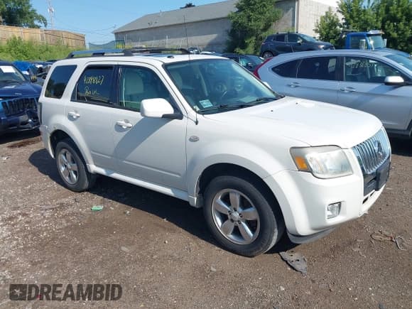 ✅ 2009 Mercury Mariner Premier • VIN: 4M2CU87G99KJ26338 • Лот: 42848827. Опубликован ранее на IAAI с пробегом 153 553 миль. Бесплатный доступ к архиву аукционных продаж из США и подробный отчёт об истории автомобиля на DreamBid. Изображение 1.