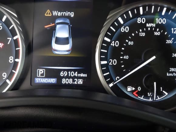 ✅ 2018 Infiniti Q50 Luxe • VIN: JN1EV7AP2JM365496 • Lot: 42279328. Listed on IAAI with 69,104 mi. Free auction sales archive from the USA and detailed vehicle history report at DreamBid. Image 16.