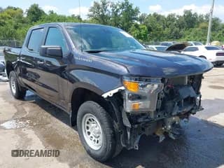 ✅ 2023 Chevrolet Silverado 1500 Work Truck • VIN: 3GCPDAEK3PG197612 • Lot: 43205450. Wystawiony na IAAI z przebiegiem 56 284 mil. Bezpłatny archiwum sprzedaży aukcyjnych z USA i szczegółowy raport historii pojazdu na DreamBid. Zdjęcie 1.