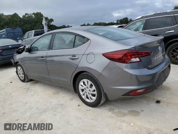 2019 Hyundai Elantra SE z VIN 5NPD74LFXKH475455, wystawiony jako Copart lot #85180005 z przebiegiem 54 979 mil mil oraz Szkoda całkowita • Salvage title. Historia ofert i sprzedaży dostępna na DreamBid. Obrazek 2.