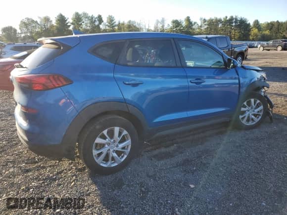 2019 Hyundai Tucson SE with VIN KM8J23A42KU962972, listed as a Copart auction lot 81912205 with 64,142 mi miles and Salvage title. Bid and sale history available at DreamBid. Image 3.