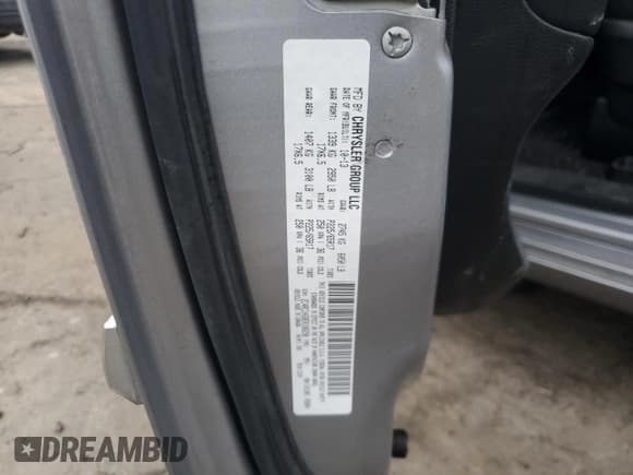 ✅ 2014 Chrysler Town & Country S • VIN: 2C4RC1HG8ER188298 • Lot: 83861255. Listed on Copart with 123,919 mi. Free auction sales archive from the USA and detailed vehicle history report at DreamBid. Image 13.